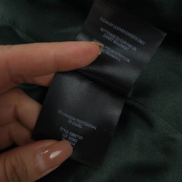 ELIE TAHARI Velvet Leather Military Jacket Boho French Girl Old Money Academia - Picture 12 of 12